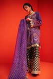 Khaadi Eks21403a Purple Eid Collection 2022