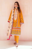 Zellbury Crimson Yellow Eid Lawn 2022