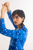 Khaadi EST22256 Blue Casual Prets 2022