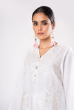Khaadi EST22286 White Casual Prets 2022