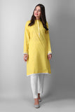 Este21105 Yellow  Khaadi Ready to Wear 2021
