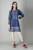 Khaadi ETPE20352 BLUE Pret 2021