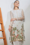 AlKaram Formal Organza Kurti FB-28 Pret 2021