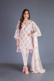Bareeze Florence Range 1 Bnl958 Peach Dress