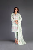 Bareeze Folk Fusion 1 Ch3175 Aqua Dress
