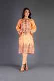 Bareeze Folk Fusion 1 Ch3175 Orange Dress