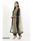 Shaposh Formal 9379-IG-S.KTN Black N White Prets 2022