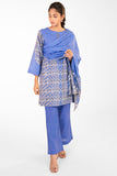 Alkaram FW-54-22-Blue Winter Collection 2022