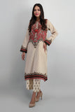 Khaadi I21307 Brown Autumn Collection 2021