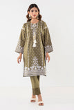 Khaadi ICA22201 Beige Eid Lawn Collection 2022