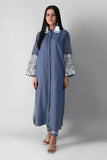 Khaadi Idn21302 Blue Autumn Collection 2021