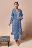 Khaadi Idn22101 Blue Eid Collection 2022