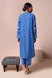 Khaadi Idn22101 Blue Eid Collection 2022