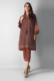 Khaadi Is21302 Brown Autumn Collection 2021