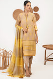 Alkaram JC-11-22-3-Beige Embroidered Jaquard Collection 2022
