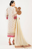 Alkaram JC-12-22-3-Off White Embroidered Jaquard Collection 2022