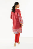 Khaadi J L JLA22218 Red Cambric Lawn 2022