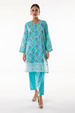 Khaadi J L JLA22303 Blue Cambric Lawn 2022