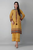 Khaadi Jlk21414 Yellow Winter 2021