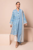 Khaadi Lla22203 Blue Summer Collection 2022