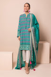 Khaadi Lla22204 Green Summer Collection 2022