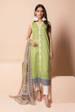 Khaadi Lla22208 Green Summer Collection 2022