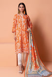 Khaadi Lla22216 Orange Summer Collection 2022