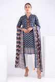 Khaadi Lla22230 Blue Summer Collection 2022