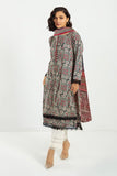 Khaadi L L LLA22241 Black Cambric Lawn 2022