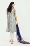 Khaadi L L LLA22241 Blue Cambric Lawn 2022