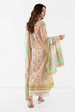 Khaadi L L LLA22311 Beige Cambric Lawn 2022