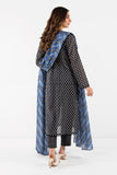 Khaadi L L LLA22325 Black Cambric Lawn 2022