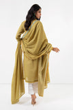 Khaadi L L LLA22326 Yellow Cambric Lawn 2022