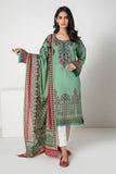 Khaadi L S LSL22301 Green Cambric Lawn 2022