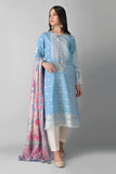 Khaadi M21292 Blue Summer Lawn 2021