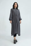 Maria B Shirt Grey MB-W22-157 Basics Shirts