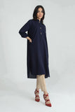 Maria B Shirt Blue MB-W22-324 Basics Shirts