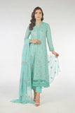Bareeze MC1090-Sea-Gren Embroidered Eid Casual Collection