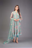 Bareeze Rose Cart Mc613 Green Dress