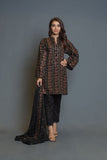 Bareeze Ethnic Essence Mc640 Black Dress