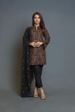 Bareeze Ethnic Essence Mc641 Black Dress