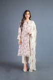 Bareeze Susan Range Mc671 Beige Dress