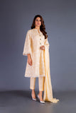 Bareeze Khazina Range Mc696 Yellow Dress