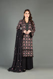 Bareeze Antique Kilim Mc736 Black Dress