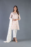 Bareeze Antique Kilim Mc736 Cream Dress