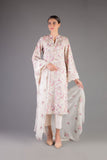 Bareeze Sargam Mc744 Off White Dress