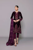 Bareeze Treasure Range Mc758 Purple Dress