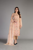 Bareeze Mughal Fresco Mc760 Peach Dress