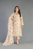Bareeze Florika Mc770 Beige Dress