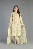 Bareeze Florika Mc770 Light Green Dress